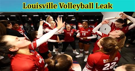 Following the University of Wisconsin-Madisons volleyball team winning the 2021 Big 10 championship last November, photos and video footage was captured. . Louisville volleyball leak reddit